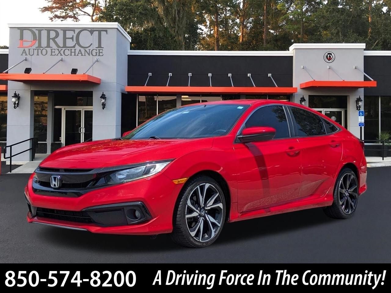 2019 Honda Civic EX Honda Sensing Sedan CVT