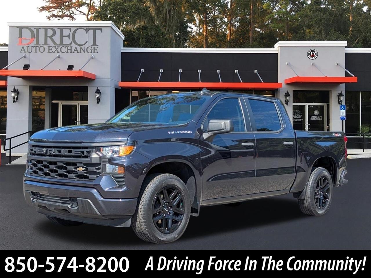 2022 Chevrolet Silverado 1500 Custom Crew Cab 4WD