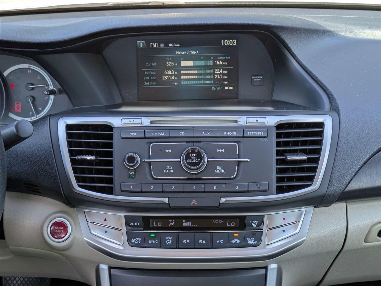 Honda Accord EX Sedan CVT 2015