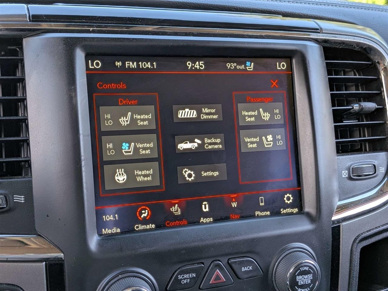 RAM 1500 Sport Crew Cab SWB 4WD 2018