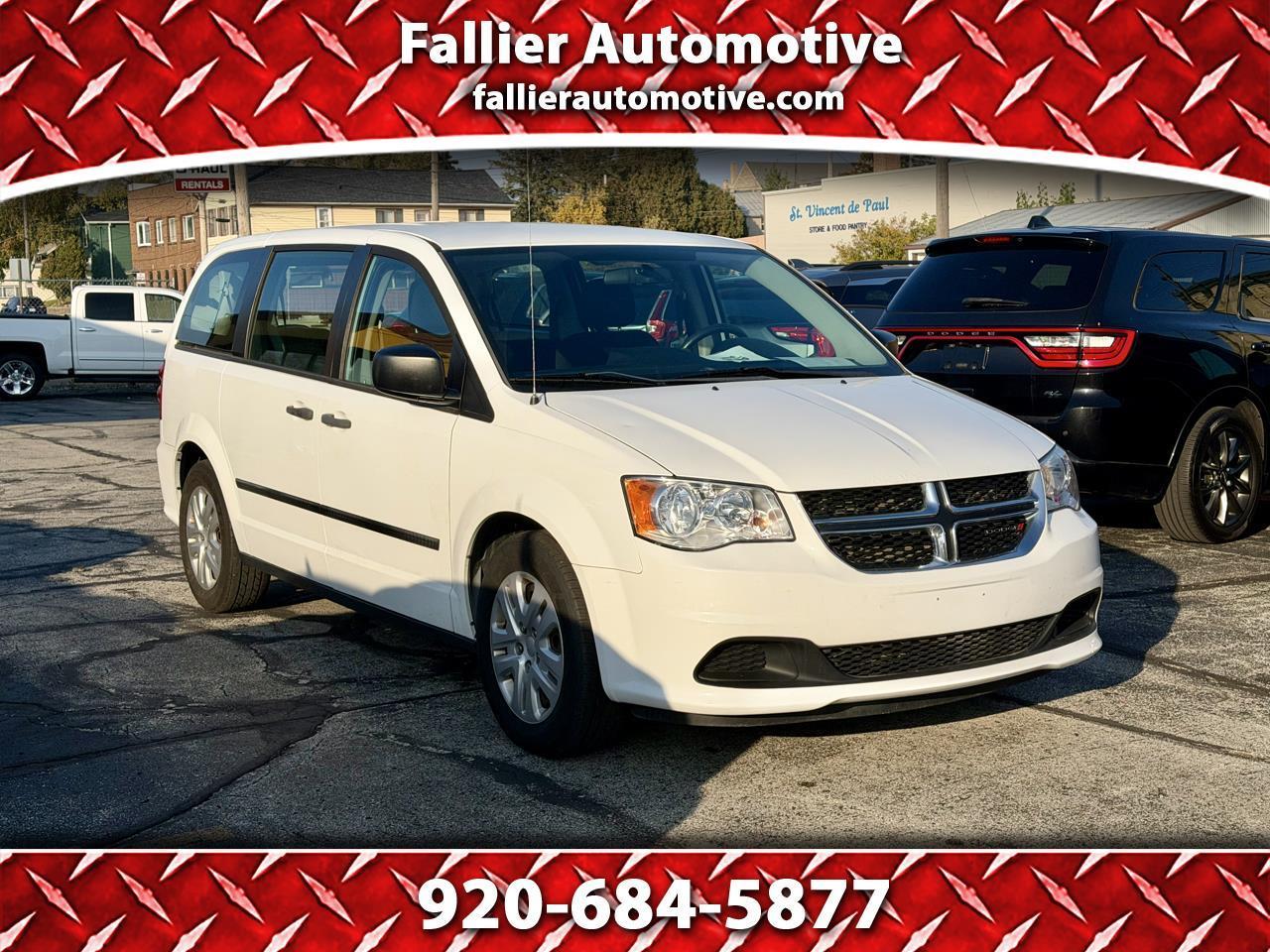 2016 Dodge Grand Caravan SE