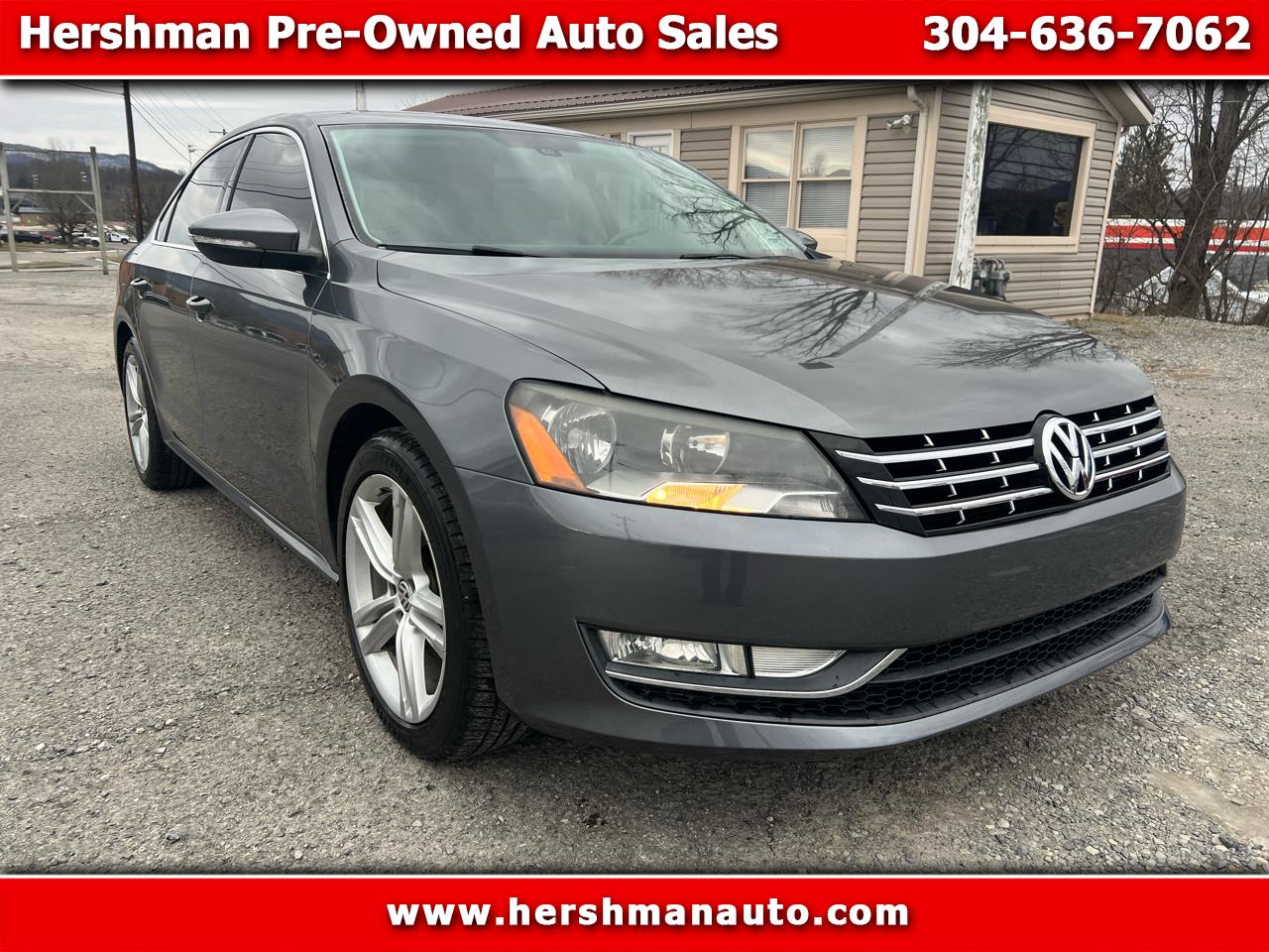 Volkswagen Passat 4dr Sdn 3.6L V6 DSG SE w/Sunroof 2012