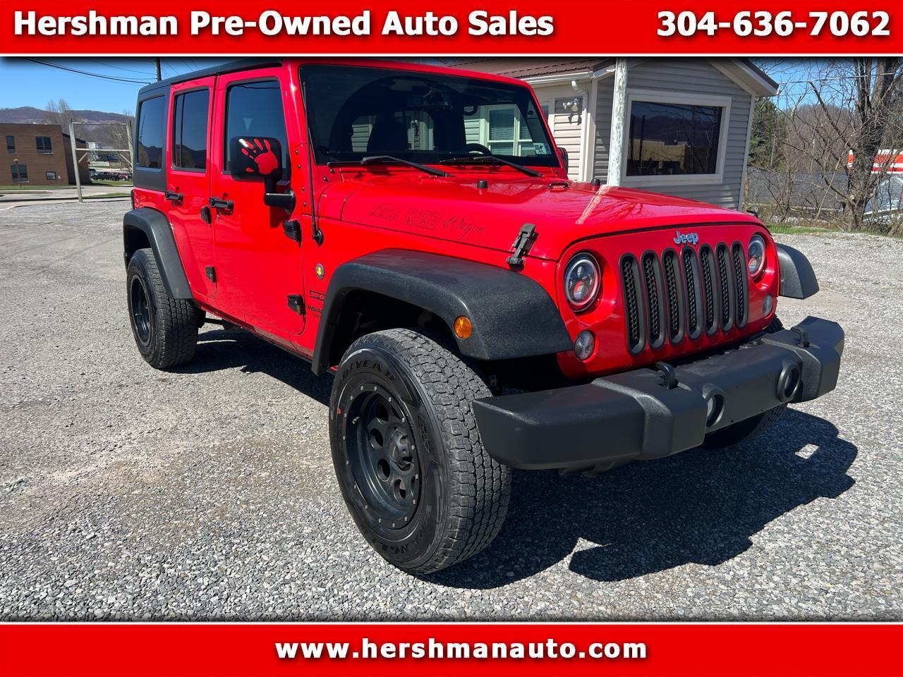 2015 Jeep Wrangler Unlimited 4WD 4dr Sport