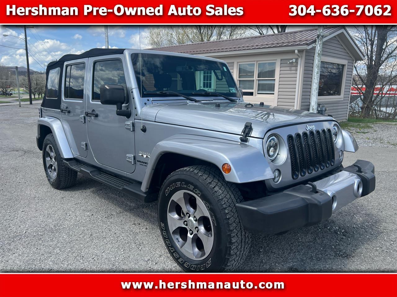 2016 Jeep Wrangler Unlimited 4WD 4dr Sahara