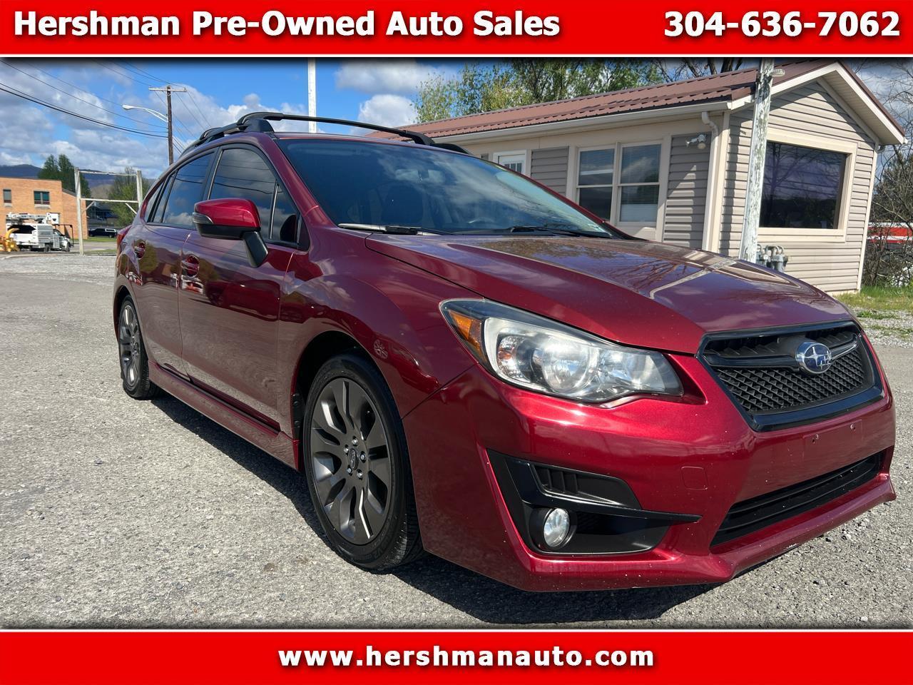 2016 Subaru Impreza Wagon 5dr CVT 2.0i Sport Premium