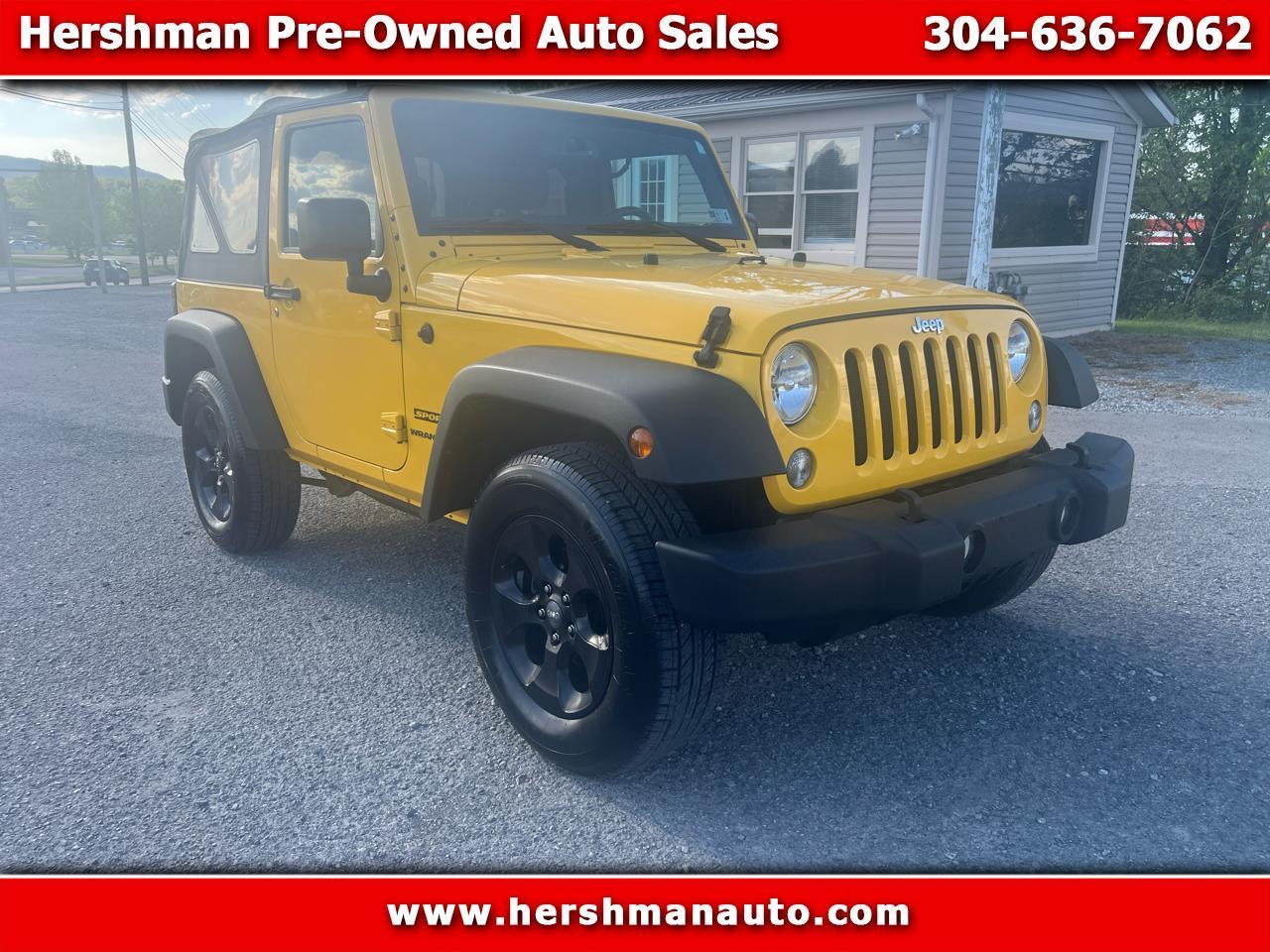 2015 Jeep Wrangler 4WD 2dr Sport