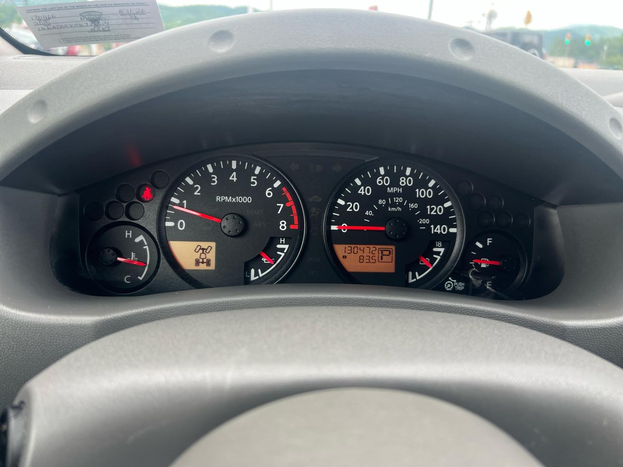 Nissan Frontier 4WD Crew Cab SWB Auto SV 2015