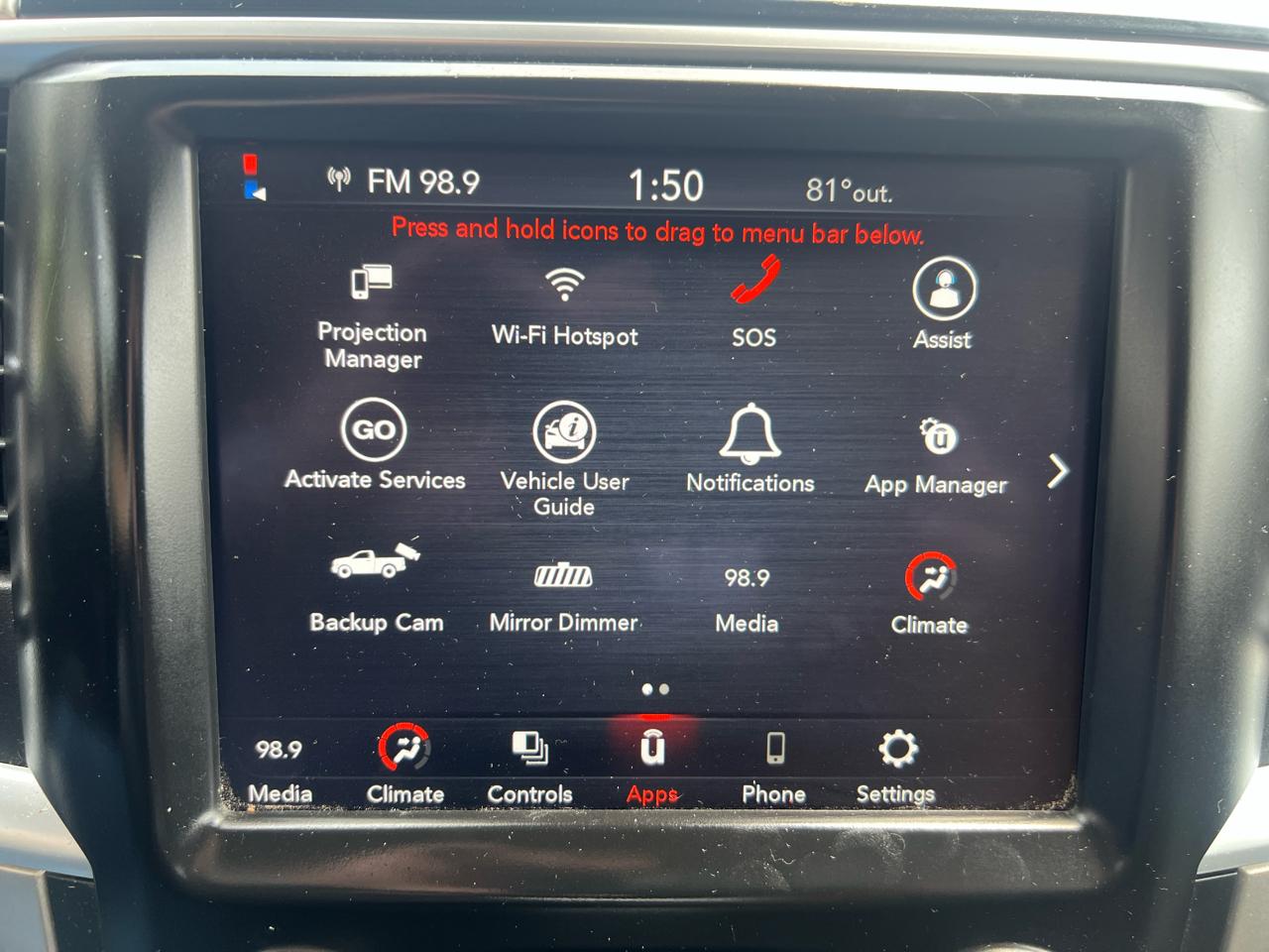 RAM 1500 Big Horn 4x4 Crew Cab 5'7" Box 2018