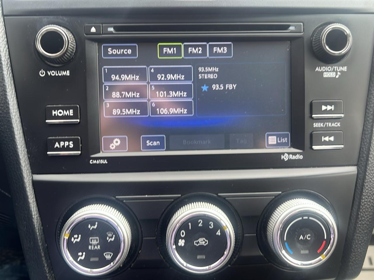Subaru Crosstrek 2.0i Manual 2017
