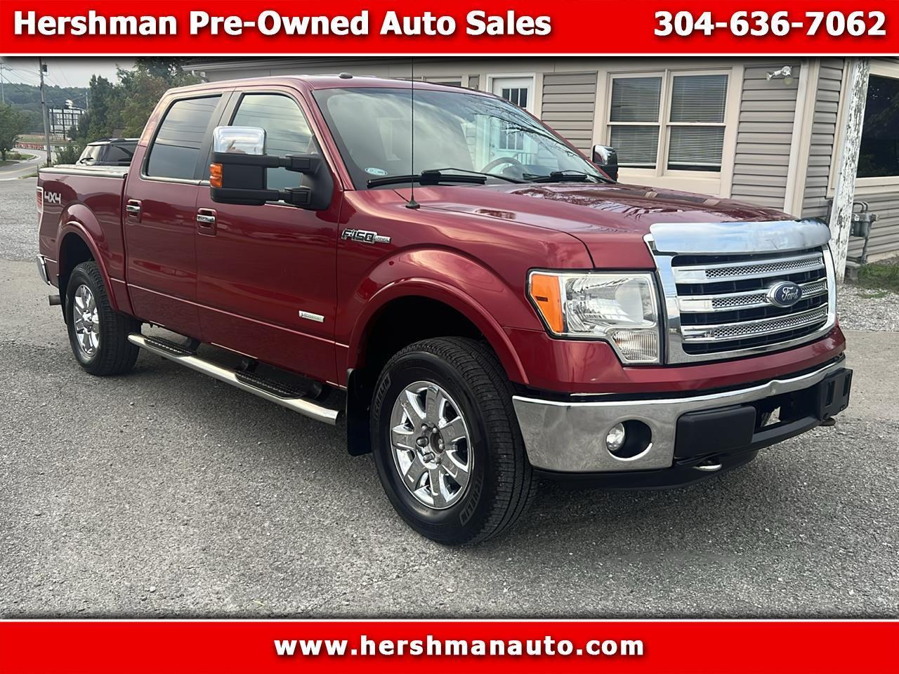 2013 Ford F-150 4WD SuperCrew 145" Lariat