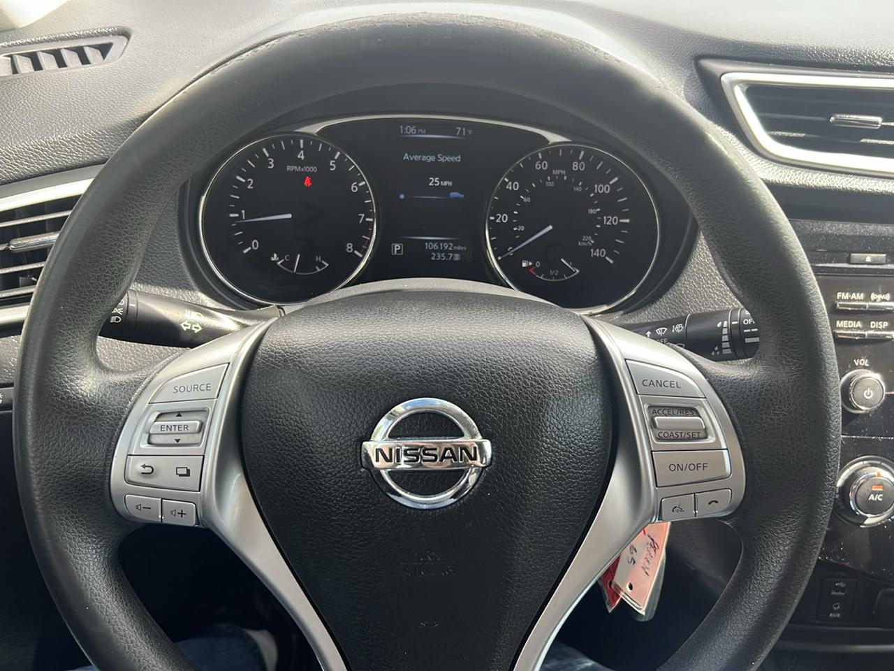 Nissan Rogue AWD 4dr SV 2016