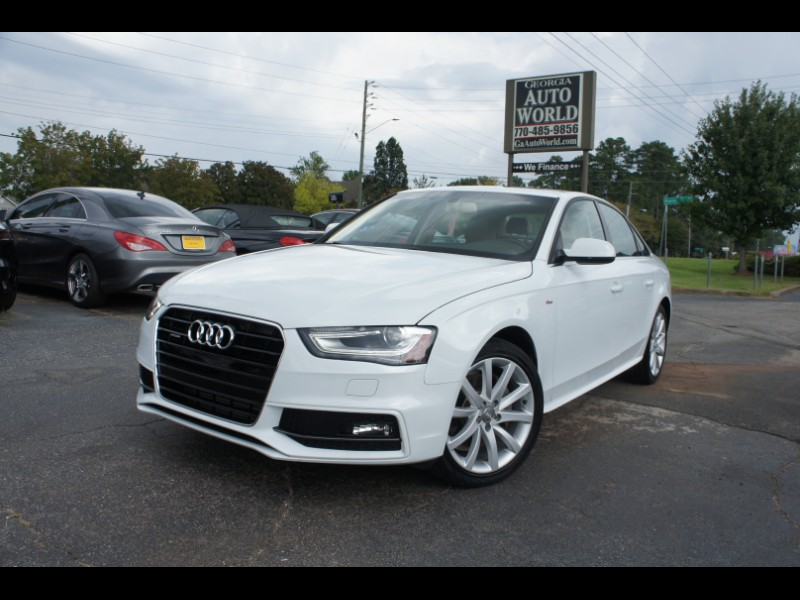Used 2014 Audi A4 AWD 4D SEDAN PREMIUM for Sale in Marietta GA 30062