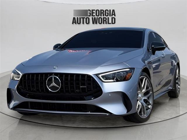 Blue 2024 Mercedes-Benz AMG GT Coupe All-Wheel Drive Automatic