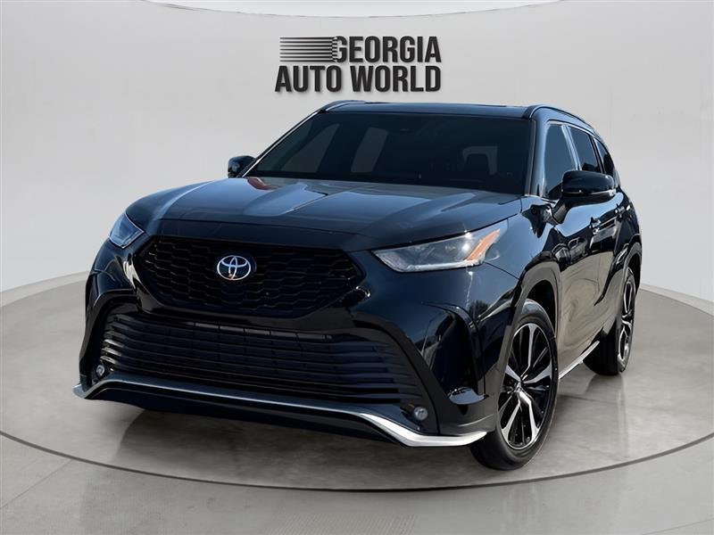 Black 2021 Toyota Highlander SUV / Crossover Front-Wheel Drive Automatic