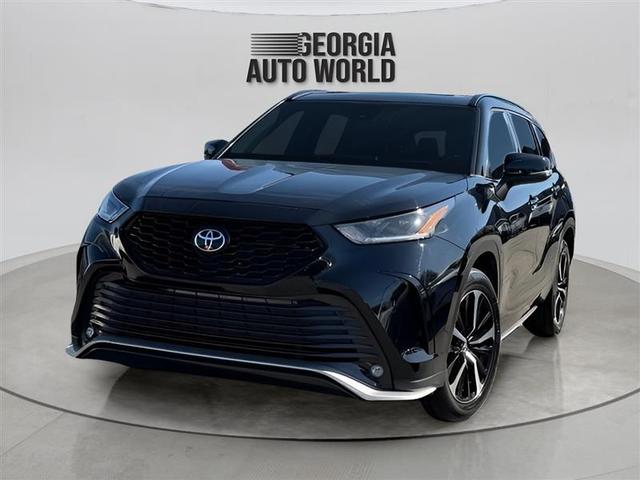 Black 2021 Toyota Highlander SUV / Crossover Front-Wheel Drive Automatic