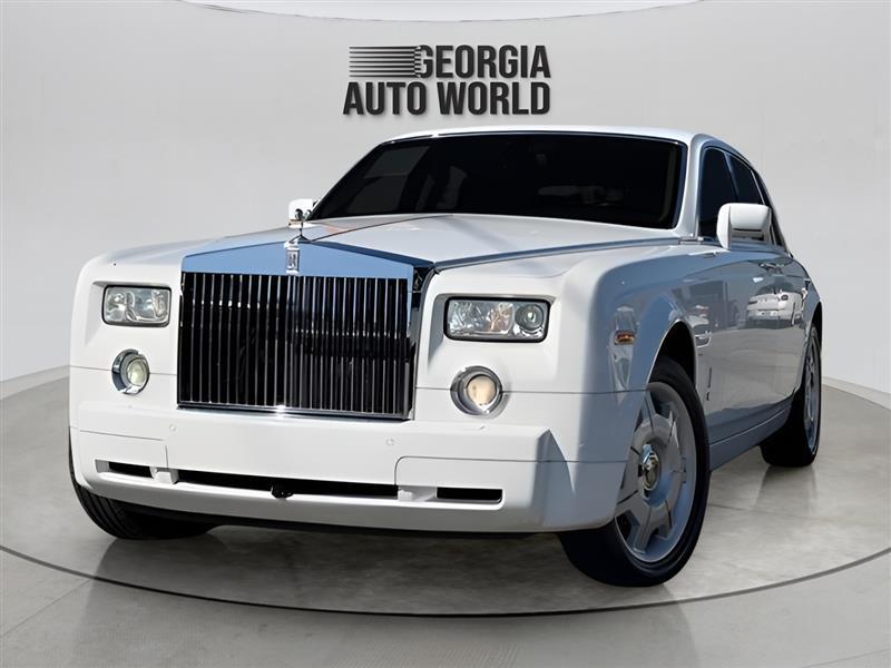 White 2006 Rolls-Royce Phantom Sedan Rear-Wheel Drive Automatic