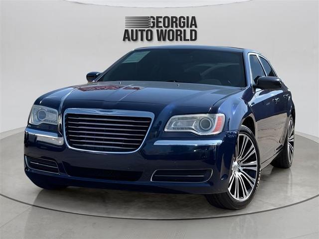 Blue 2014 Chrysler 300 RWD Sedan Rear-Wheel Drive Automatic