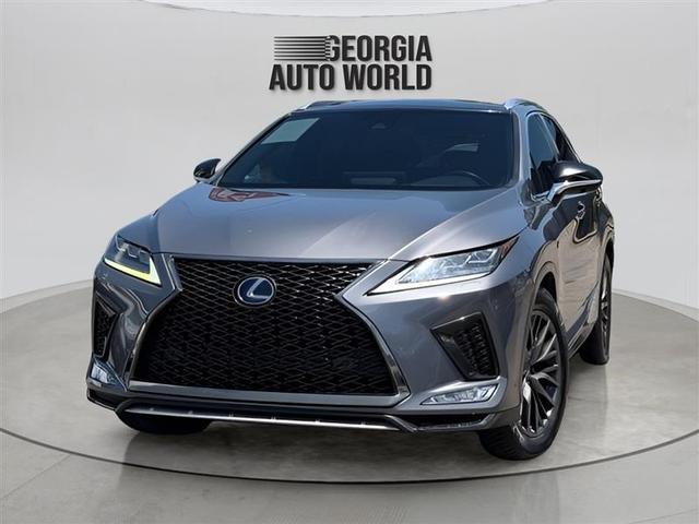 Gray 2022 Lexus RX Hybrid 450h F Sport Handling AWD SUV / Crossover All-Wheel Drive Automatic
