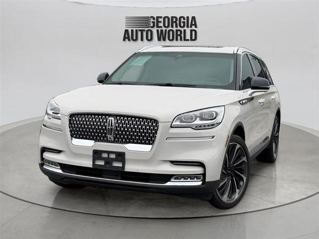 Brown (Beige) 2020 Lincoln Aviator SUV / Crossover All-Wheel Drive Automatic