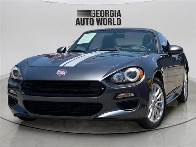 Gray 2017 FIAT 124 Spider Classica RWD Convertible Rear-Wheel Drive Automatic