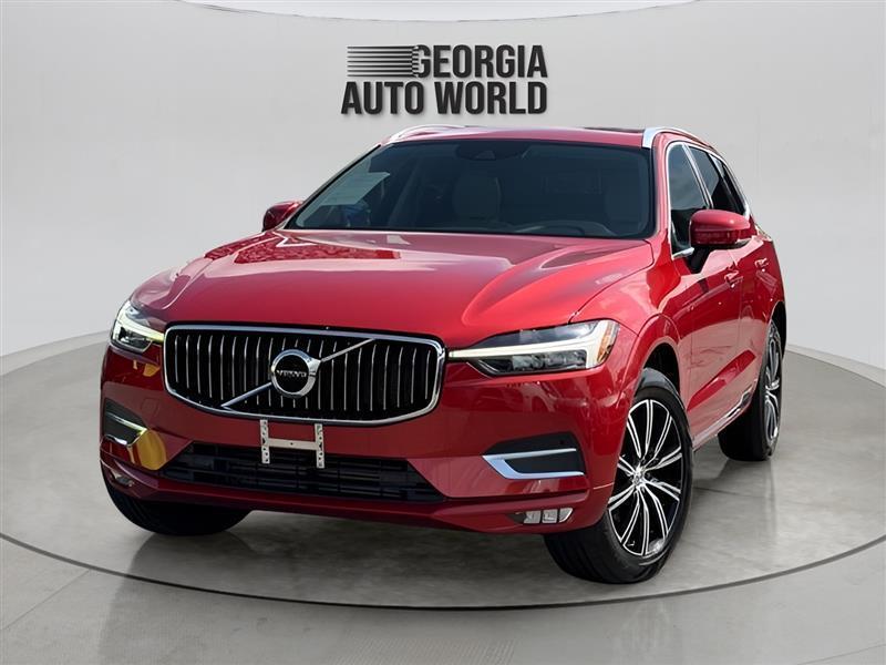 Red 2021 Volvo XC60 SUV / Crossover All-Wheel Drive Automatic