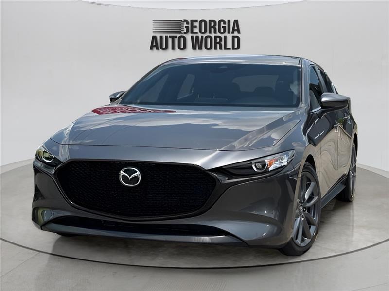 Gray 2019 Mazda MAZDA3 Hatchback Front-Wheel Drive Automatic