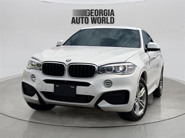 White 2018 BMW X6 SUV / Crossover All-Wheel Drive Automatic