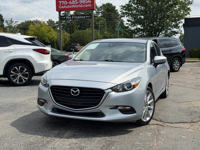 Silver 2017 Mazda MAZDA3 Hatchback Front-Wheel Drive Automatic