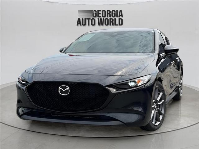 Black 2022 Mazda MAZDA3 Hatchback Front-Wheel Drive Automatic