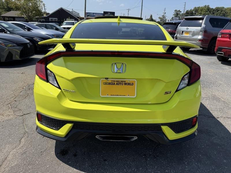Honda Civic Coupe Si Manual 2019