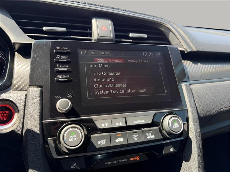 Honda Civic Coupe Si Manual 2019
