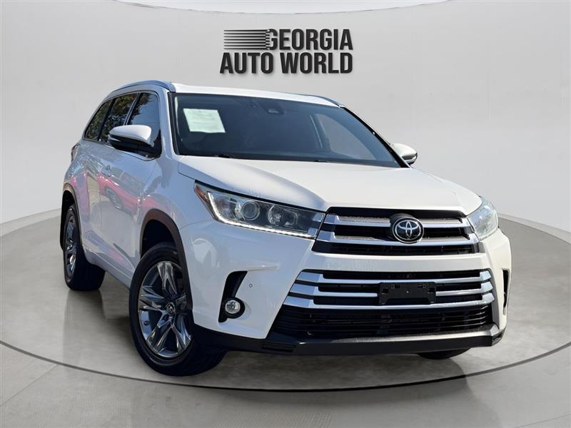 Toyota Highlander Limited AWD V6 2019