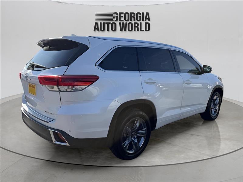 Toyota Highlander Limited AWD V6 2019