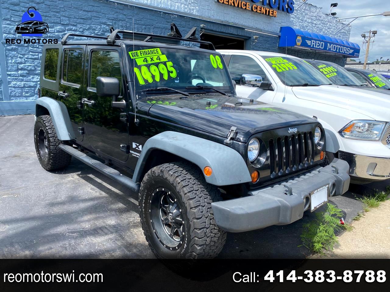 Jeep Wrangler Unlimited X 4WD 2008