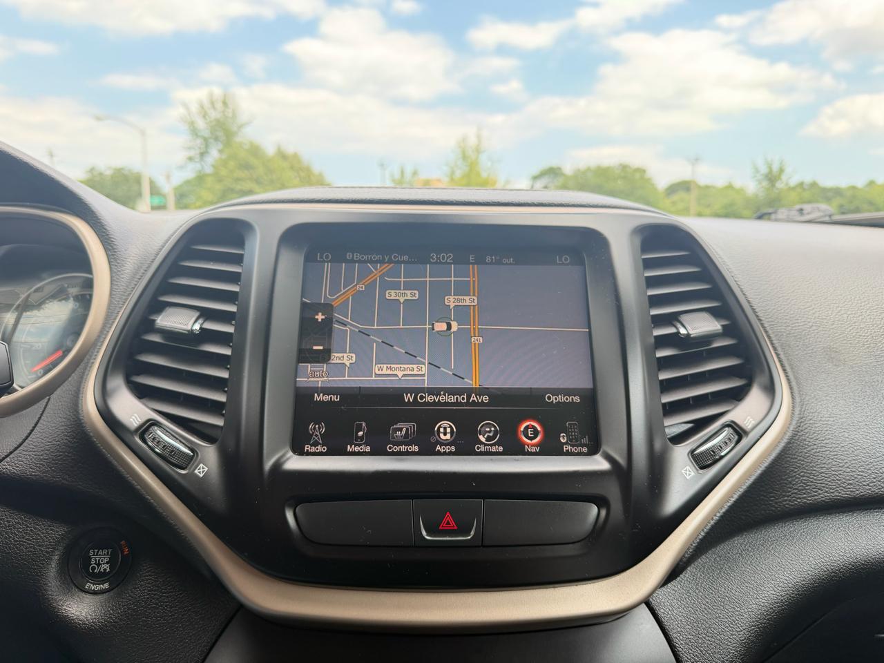 Jeep Cherokee Limited 4WD 2015