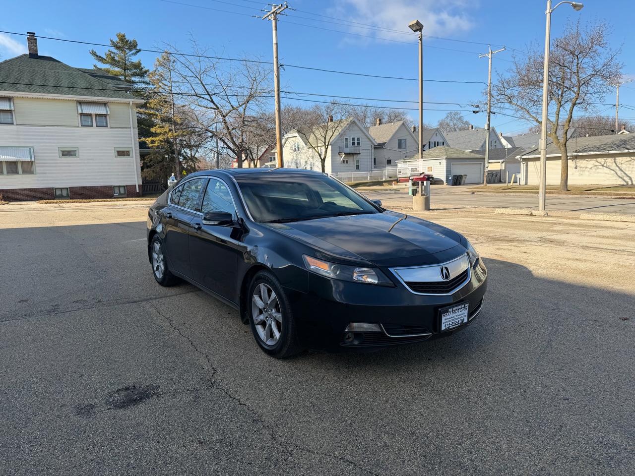 2012 Acura TL 6-Speed AT with Tech Package and 18-In. WP