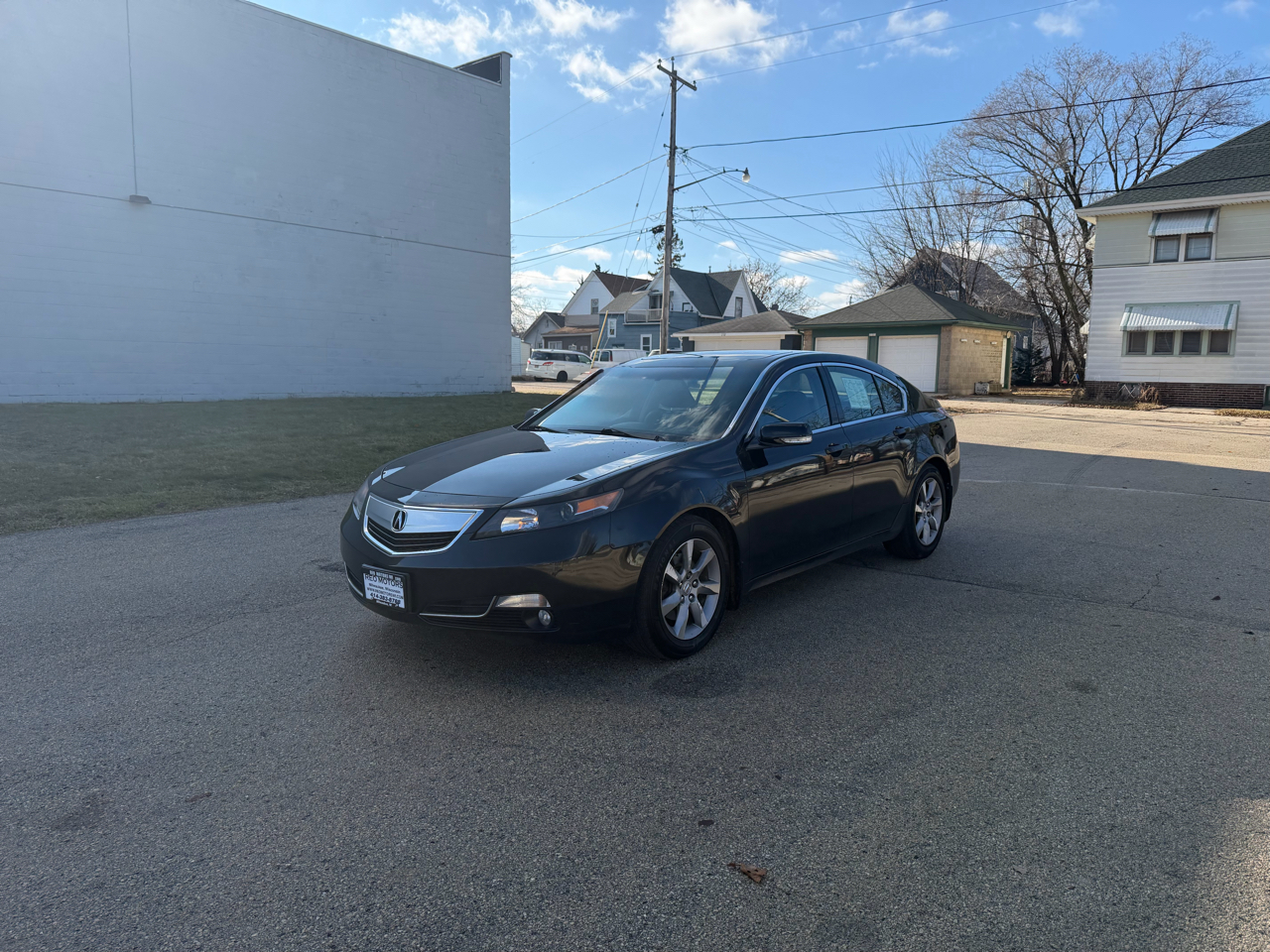 Acura TL 6-Speed AT with Tech Package and 18-In. WP 2012