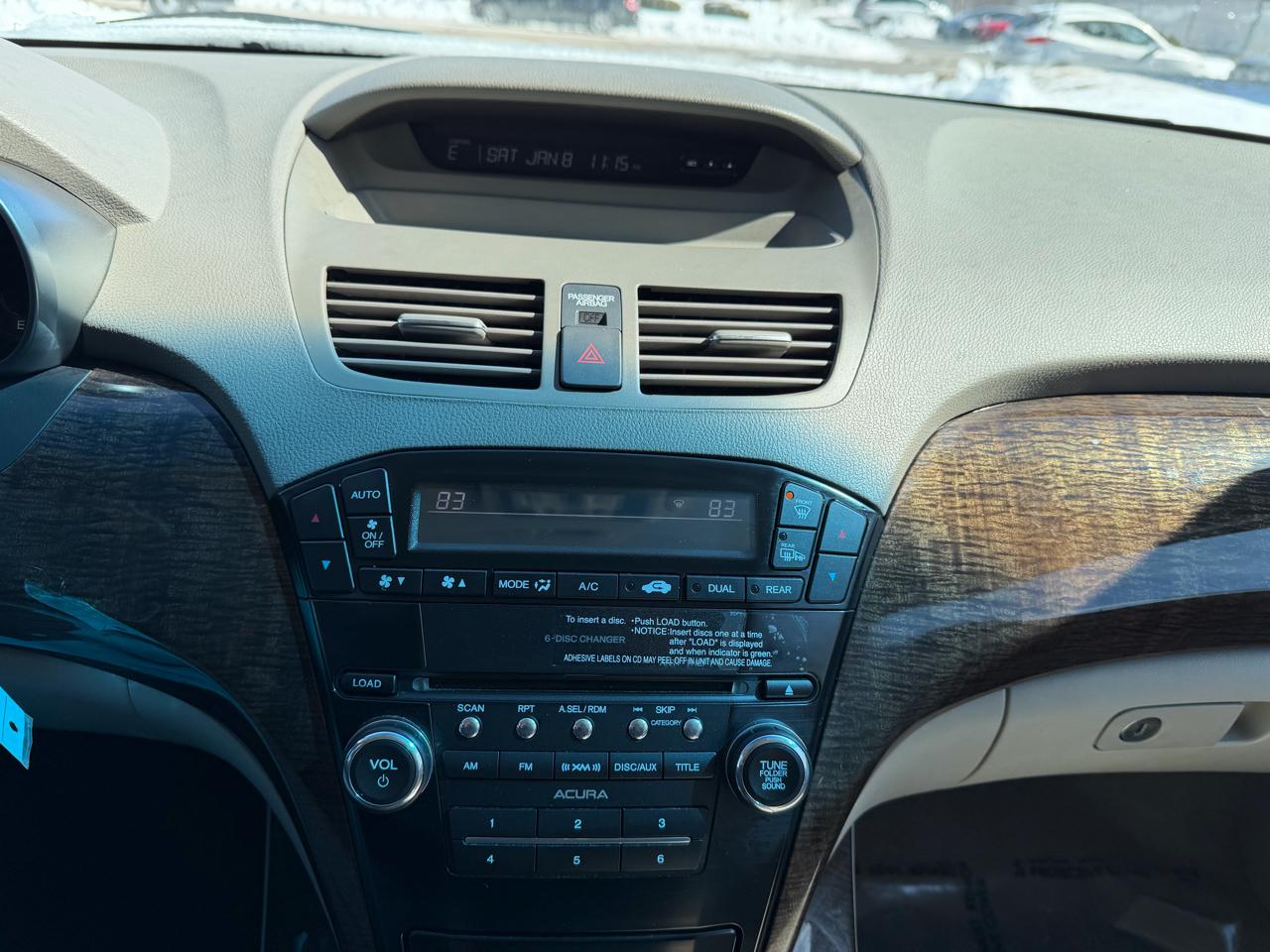 Acura MDX 6-Spd AT 2012