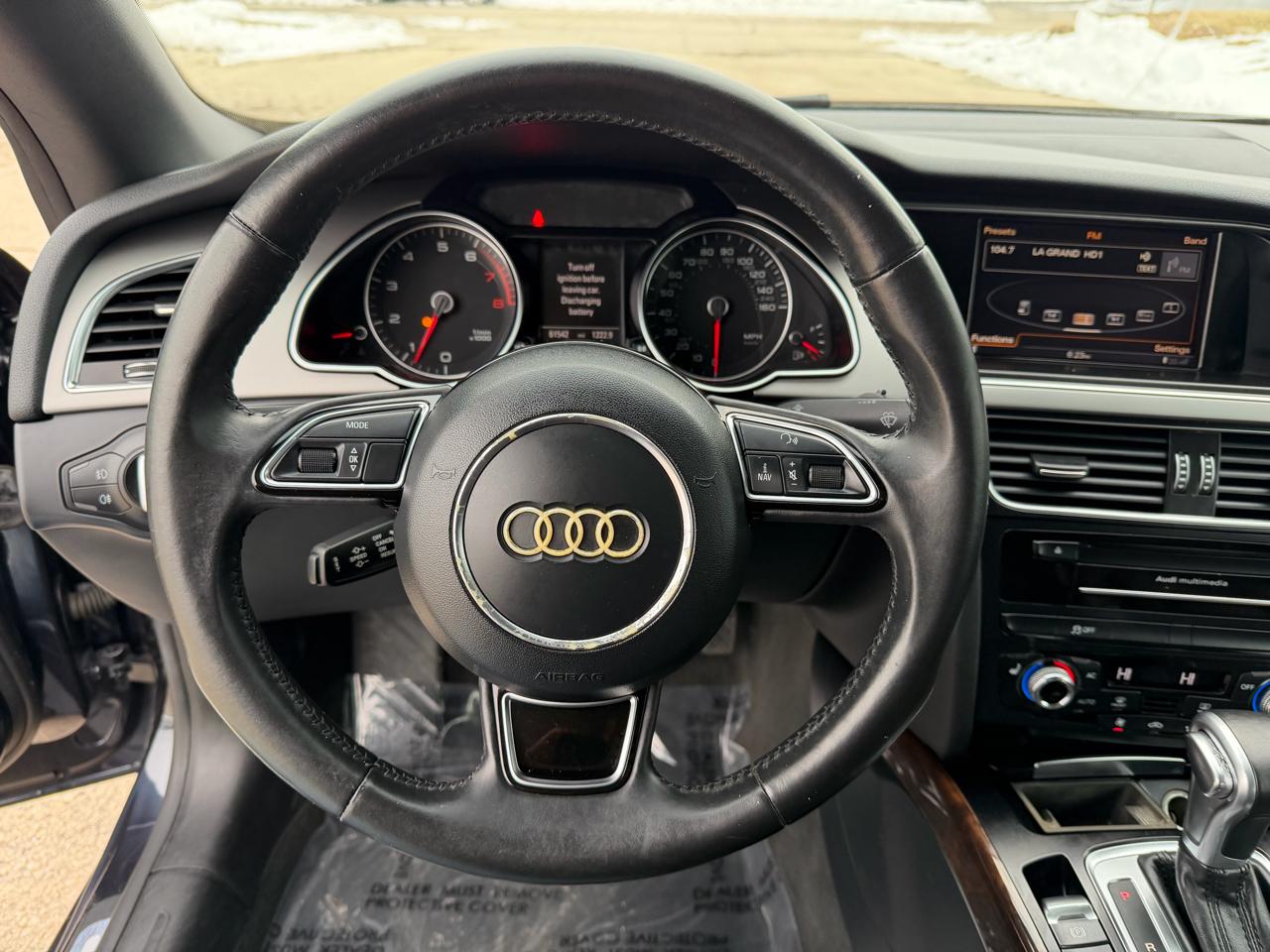 Audi A5 Cabriolet 2.0T quattro Tiptronic 2013