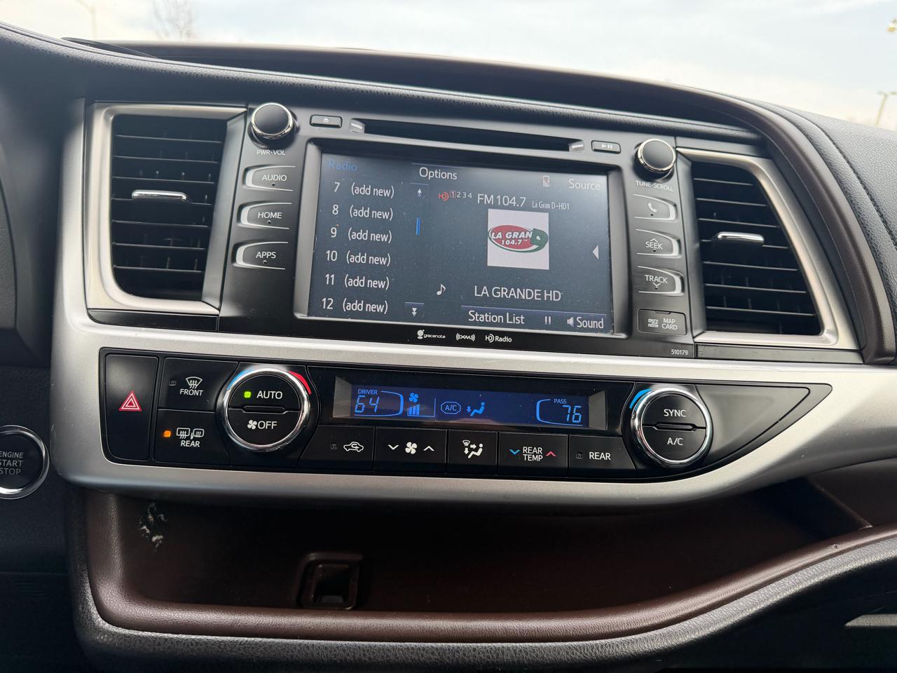 Toyota Highlander SE AWD V6 2018