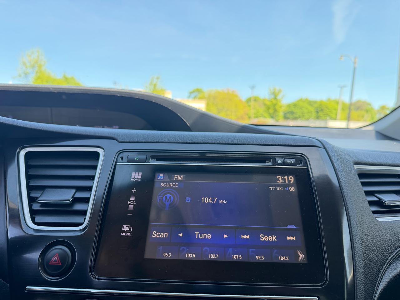 Honda Civic EX-L Sedan CVT 2015