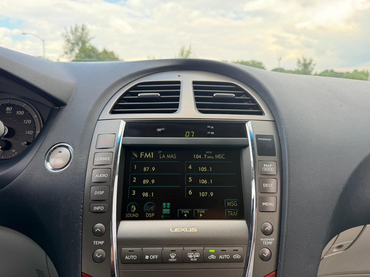 Lexus ES 350 Sedan 2007