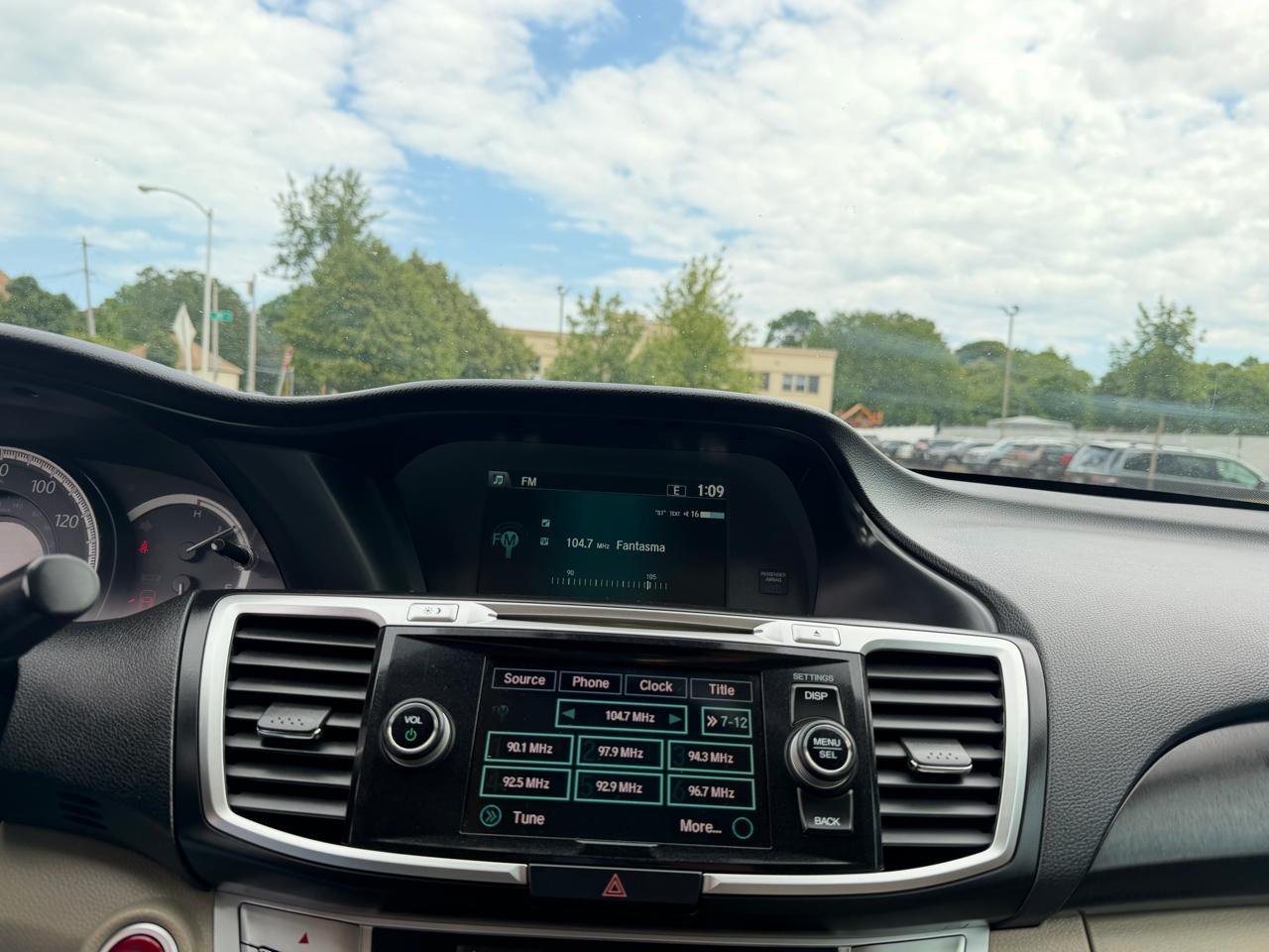 Honda Accord EX-L Sedan CVT 2015