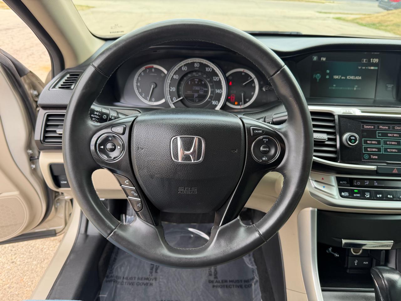 Honda Accord EX-L Sedan CVT 2015