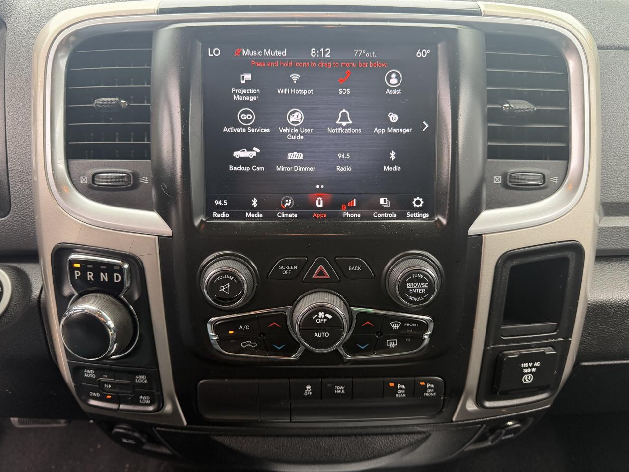 RAM 1500 Classic Tradesman Crew Cab SWB 4WD 2019