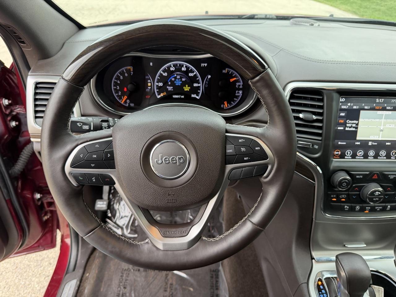 Jeep Grand Cherokee Overland 4WD 2018