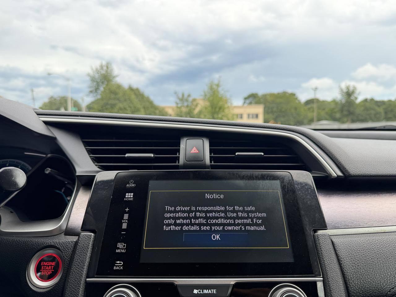 Honda Civic EX-T Sedan CVT 2017