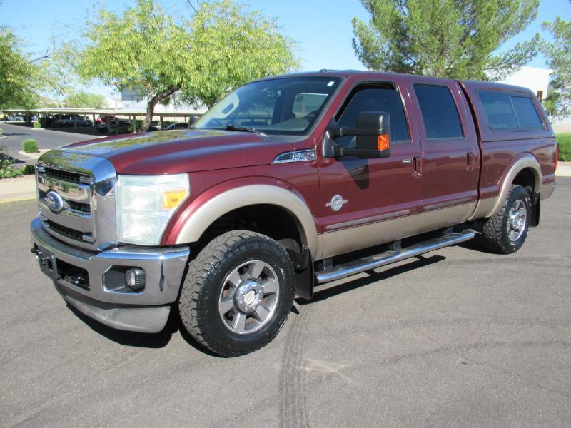 Ford F-250 SD Lariat Crew Cab Short Bed 4WD 2011