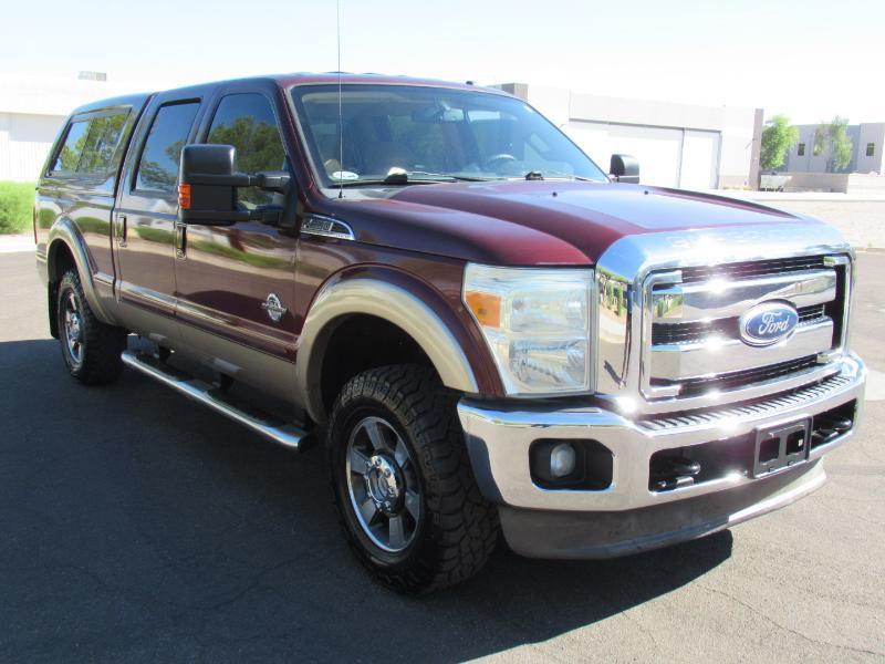 Ford F-250 SD Lariat Crew Cab Short Bed 4WD 2011