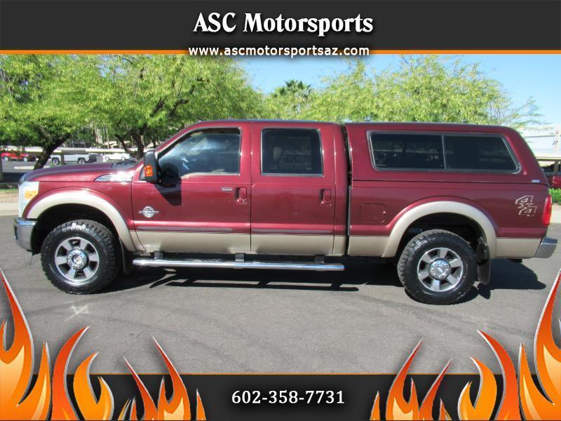 2011 Ford F-250 SD Lariat Crew Cab Short Bed 4WD